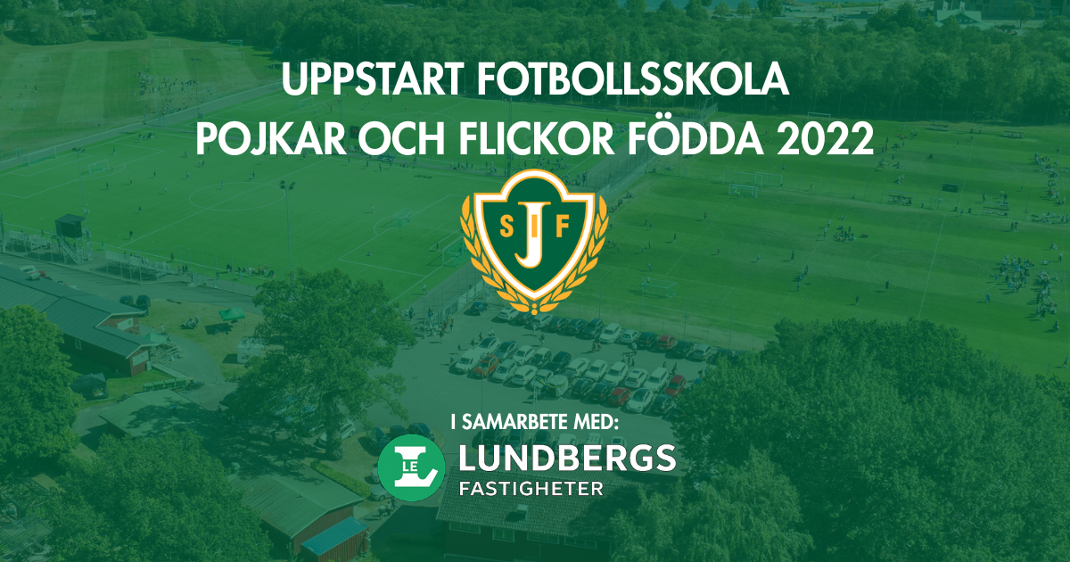 UPPSTART FOTBOLLSSKOLA POJKAR OCH FLICKOR FÖDDA 2022
